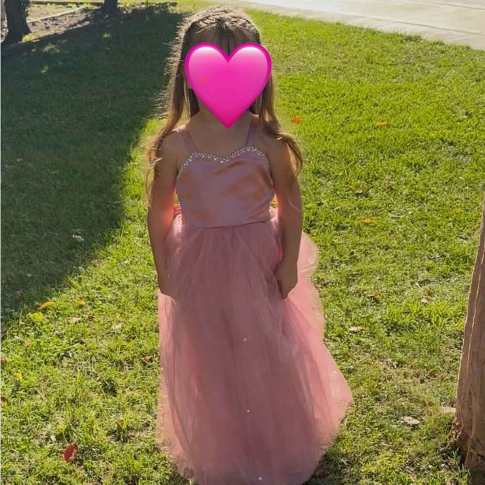Elegant Pink Kids Dress